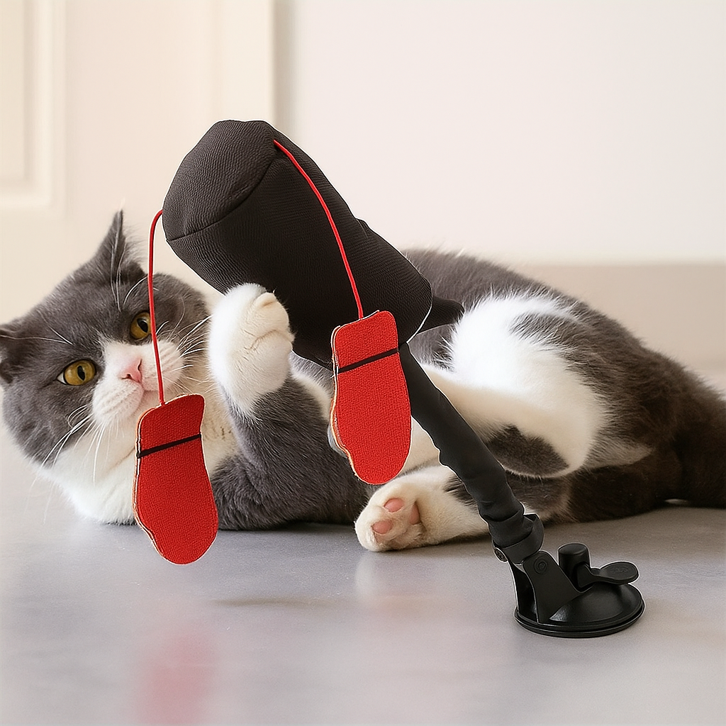 Interactive Cat Punching Bag Toy