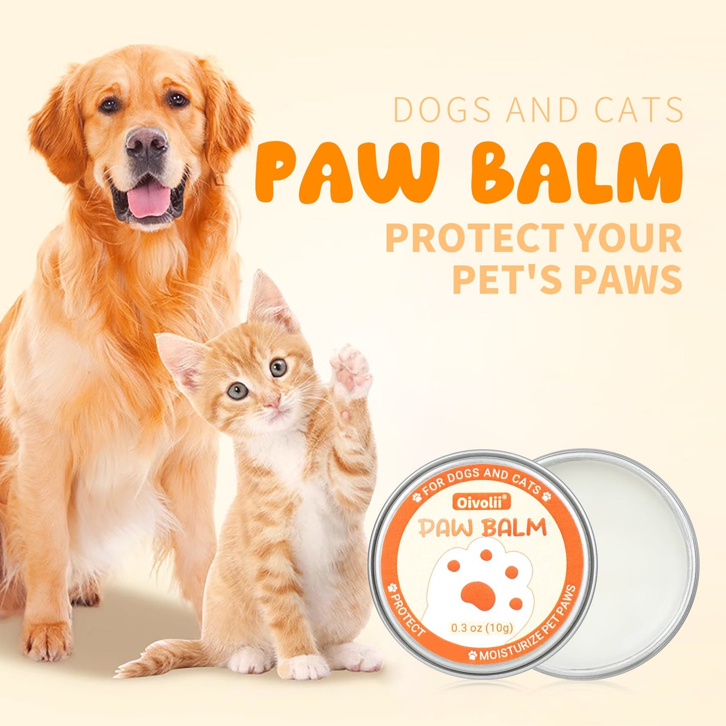 Paw Care Cream for Dogs & Cats