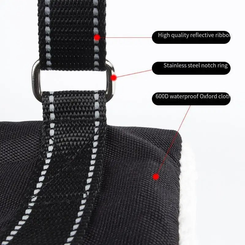 Dog support harness - Adjustable rehabilitation belt